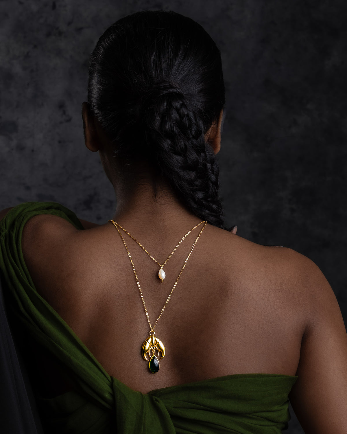 Kakra Nokh Layered necklace (Set of 2)