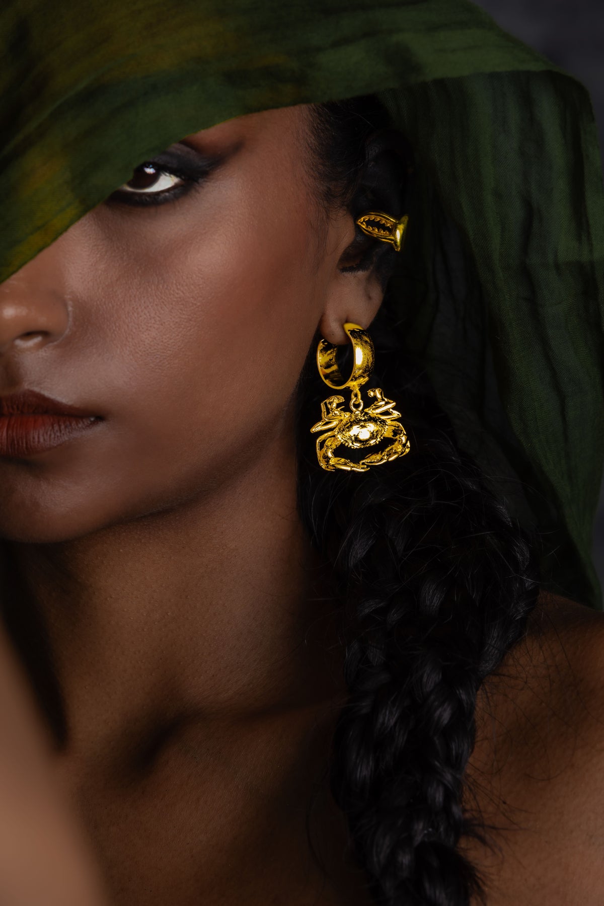 Kakra Hoop Earrings